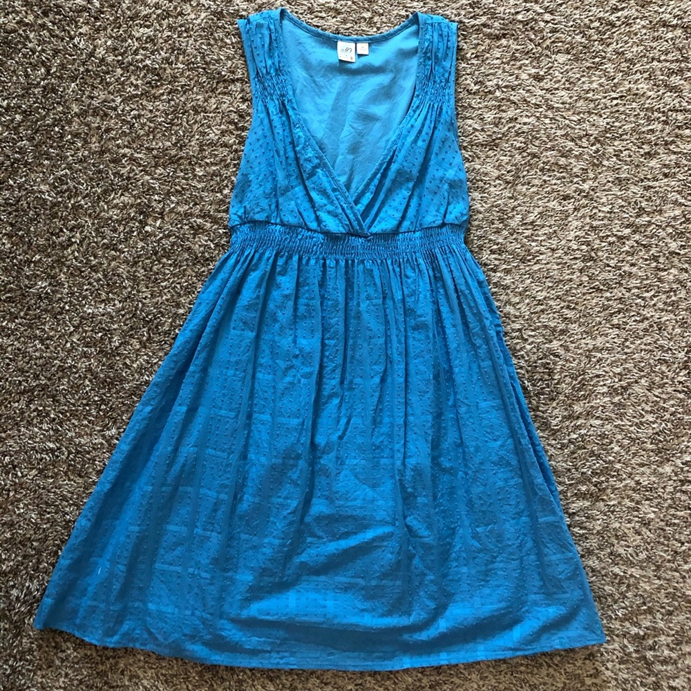 Blue sundress